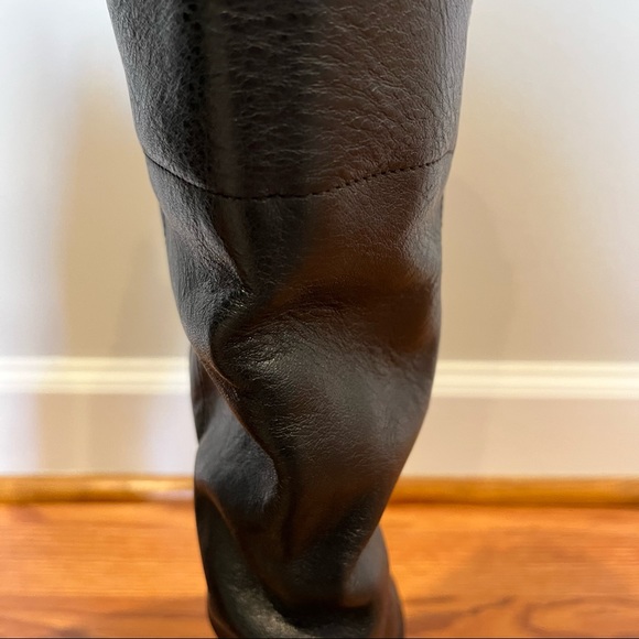 Frye Paige Tall Riding Boot - Black - Size 8 - Picture 12 of 16